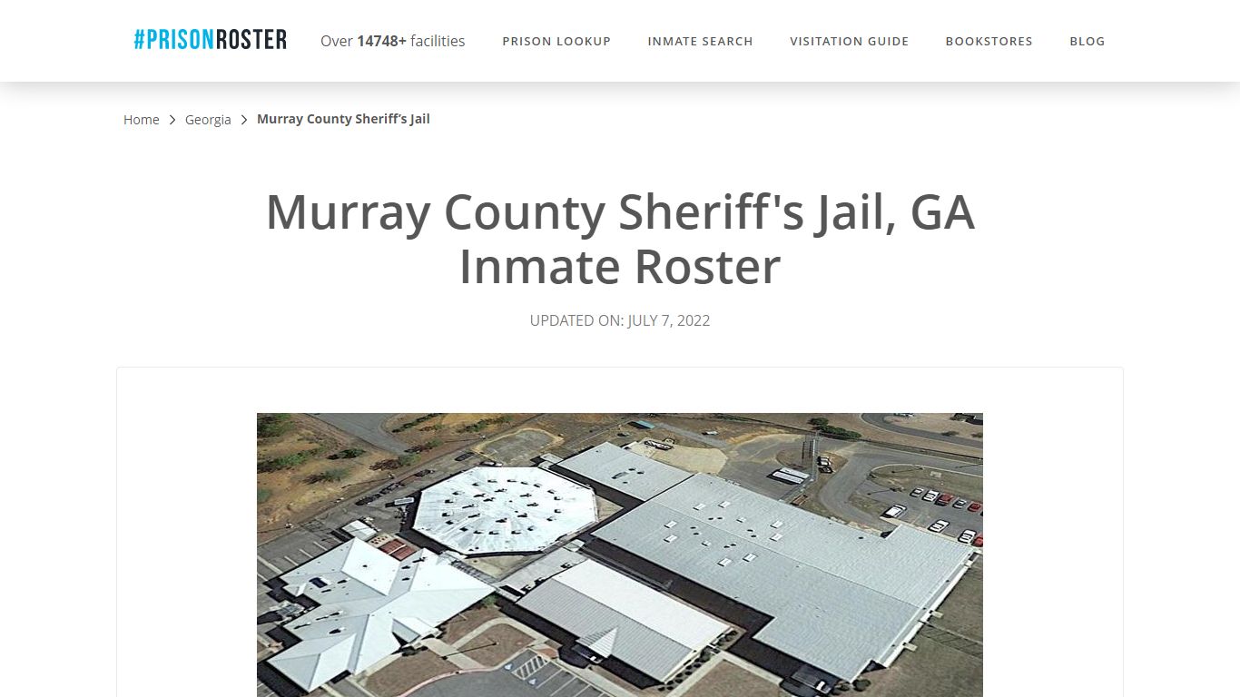 Murray County Sheriff's Jail, GA Inmate Roster